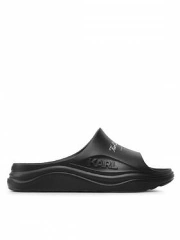 KARL LAGERFELD Шльопанці KL85007 Чорний KARL LAGERFELD Шльопанці KL85007 Чорний