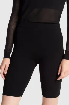 Женские черные шерстяные велосипедки Черный XS Michael Kors MF430QP4VR