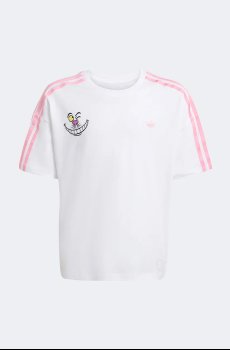 Детская хлопковая футболка adidas Originals