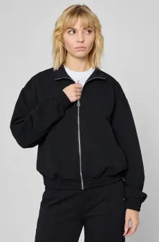 Женская черная спортивная кофта Черный XS HUGO 50546624;968