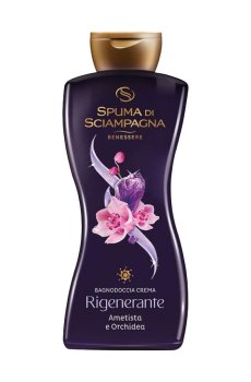 Крем-гель для душа Spuma di Sciampagna Ametista e Orchidea Аметист и орхидея, 650 мл