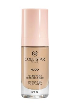 Тональная основа для лица Collistar Nudo Second Skin Foundation, SPF 15, 2N Beige, 30 мл