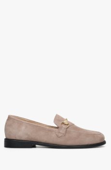 Лофери замшеві бежеві Estro ER00112620