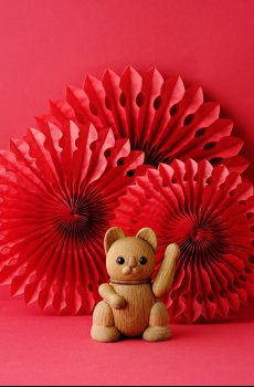 Декоративная фигурка Lucie Kaas Lucky Cat 11 cm