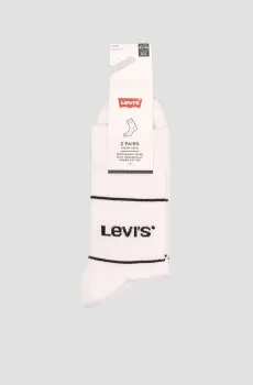 Белые носки (2 пары) Белый 39-42 Levi’s® 701210567;007