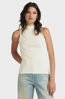 Женский белый топ Белый S G-Star RAW D24502,D595