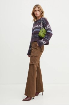 Хлопковые брюки Weekend Max Mara