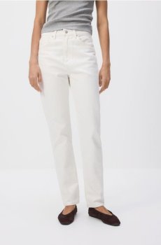 Reserved - Джинси mom fit з подовженою довжиною - кремовий - 832IU-01J