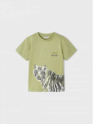 Mayoral Футболка 3007 Зелений Regular Fit Mayoral Футболка 3007 Зелений Regular Fit