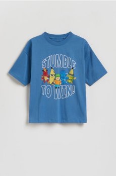 Reserved - Футболка Stumble Guys - синій - 994IX-55X