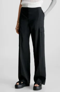 Женские черные карго UTILITY TAILORED Черный 34 Calvin Klein K20K205224