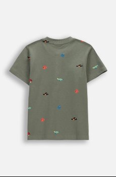 Детская хлопковая футболка Coccodrillo