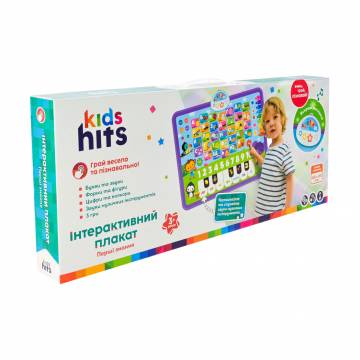 Интерактивный плакат Kids Hits Первые знания, на украинском языке, 45*60 см, от 3 лет (KH07/001) Интерактивный плакат Kids Hits Первые знания, на украинском языке, 45*60 см, от 3 лет (KH07/001)