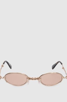 Золотые складные солнцезащитные очки H81