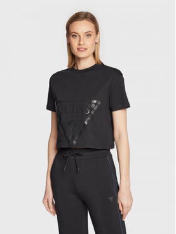 Guess Футболка Adele V2YI06 K8HM0 Чорний Regular Fit Guess Футболка Adele V2YI06 K8HM0 Чорний Regular Fit