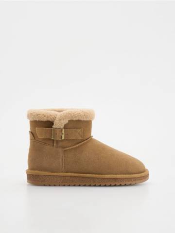 Reserved - LADIES` ANKLE BOOTS - бежевий - 405CF-08X Reserved - LADIES` ANKLE BOOTS - бежевий - 405CF-08X