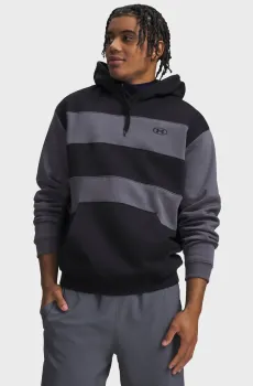Мужское худи Rival Fleece Striped Hoodie Разноцветный L Under Armour 6014762-008