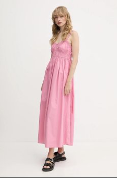 Хлопковое платье BOSS Orange