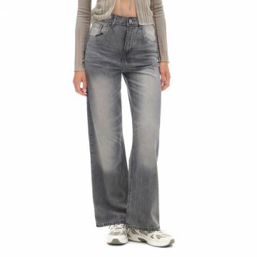 Cropp - Широкі джинси - light grey Cropp - Широкі джинси - light grey