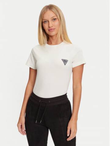 Guess Футболка V4BI19 J1314 Écru Slim Fit Guess Футболка V4BI19 J1314 Écru Slim Fit