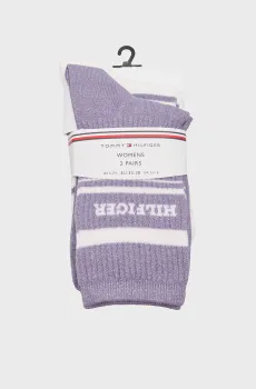 Женские носки (2 пары) HILFIGER Разноцветный 39-42 Tommy Hilfiger 701236457