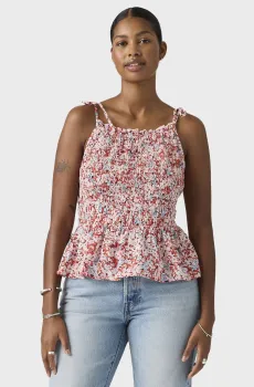 Женский розовый топ с узором Розовый M Levi’s® 005EH;0005