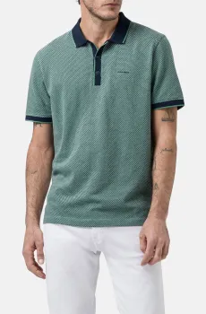 Мужское зеленое поло с узором Зеленый XXL Pierre Cardin PC.-C5 20574.2042