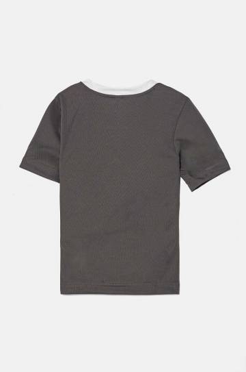 Детская футболка adidas Performance ENT22SY цвет серый однотонная H57499 Детская футболка adidas Performance ENT22SY цвет серый однотонная H57499