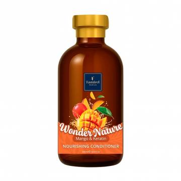 Питательный кондиционер для волос Famirel Wonder Nature Nourishing Conditioner Манго и кератин, 500 мл Питательный кондиционер для волос Famirel Wonder Nature Nourishing Conditioner Манго и кератин, 500 мл