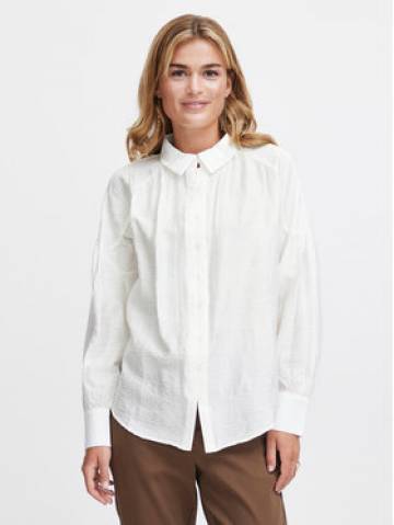 Fransa Сорочка 20612828 Білий Relaxed Fit Fransa Сорочка 20612828 Білий Relaxed Fit