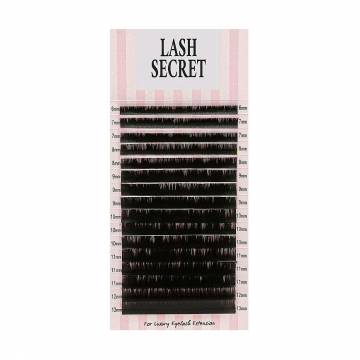 Накладные ресницы Lash Secret черные, 16 линий (mix, 0.07, C, 6-13) Накладные ресницы Lash Secret черные, 16 линий (mix, 0.07, C, 6-13)