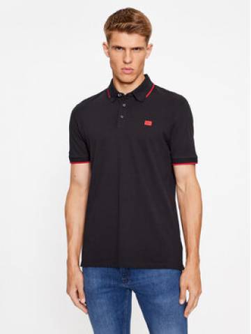 Hugo Поло Deresino232 50490775 Чорний Slim Fit Hugo Поло Deresino232 50490775 Чорний Slim Fit
