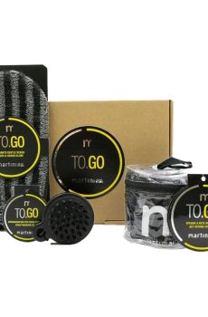 Набор MARTINI SPA To.Go Kit Shower (мочалка-сетка, 1 шт + скраб-перчатка, 1 шт + массажер для кожи головы, 1 шт) (7811WEB)