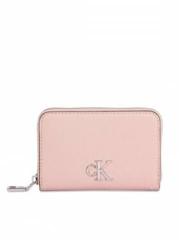 Calvin Klein Jeans Мале жіноче портмоне Minimal Monogram M Zip Around T K60K611970 Рожевий Calvin Klein Jeans Мале жіноче портмоне Minimal Monogram M Zip Around T K60K611970 Рожевий