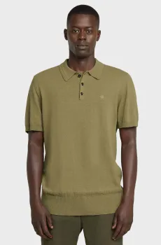 Мужское оливковое поло Knitted Оливковый XL G-Star RAW D25960,D997