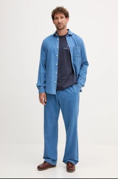 Хлопковая рубашка Frescobol Carioca