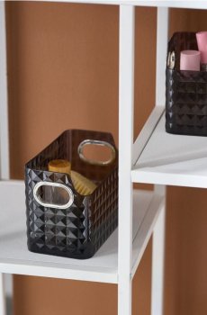 Органайзер для ванної - чорний