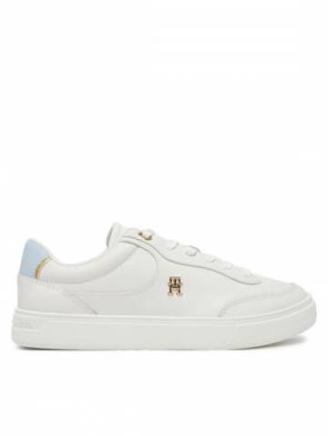 Tommy Hilfiger Снікерcи Essential Chic Court Sneaker FW0FW08322 Білий Tommy Hilfiger Снікерcи Essential Chic Court Sneaker FW0FW08322 Білий