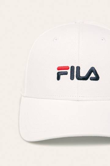 Кепка Fila цвет белый с аппликацией Кепка Fila цвет белый с аппликацией