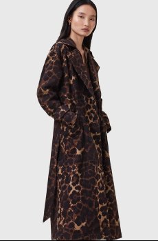 Хлопковое пальто AllSaints ABEL