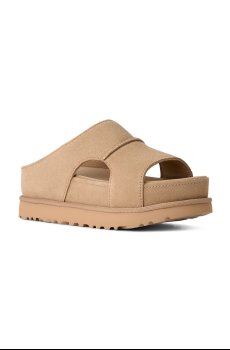 Замшевые шлепанцы UGG W Goldenstar Hi Cutout Slide