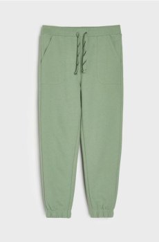 Спортивні штани джогери - пильно-зелений