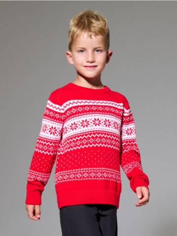 Бавовняний светр - червоний Бавовняний светр - червоний