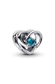 Намистина "Переплетені серце та камінці"