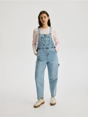 Reserved - GIRLS` DUNGAREES - синій - 832CZ-05J Reserved - GIRLS` DUNGAREES - синій - 832CZ-05J
