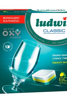 Таблетки для посудомоечных машин Ludwik Classic Profi, 60 шт