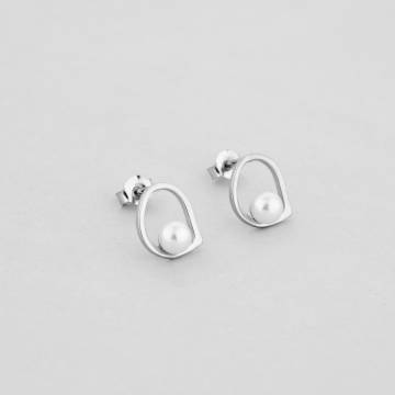 Серебряные серьги Minimal ВС-299р Серебряные серьги Minimal ВС-299р