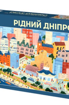 Пазл Orner Рідний Дніпро 1000 елементів (orner-2332)