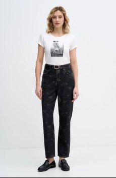 Хлопковая футболка Sisley