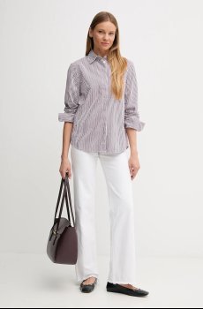 Хлопковая рубашка United Colors of Benetton